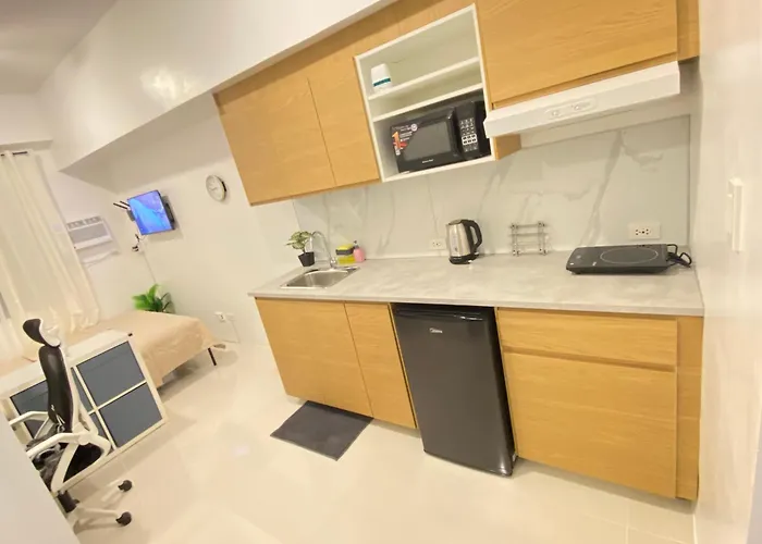 The Courtyard Contemporary At Taguig Wifi 아파트 *